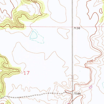 United States Geological Survey Cherry Valley School, CO (1954, 24000-Scale) digital map