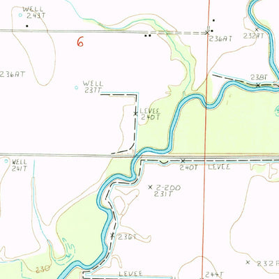 United States Geological Survey Cherry Valley West, AR (1984, 24000-Scale) digital map