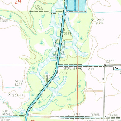 United States Geological Survey Cherry Valley West, AR (1984, 24000-Scale) digital map
