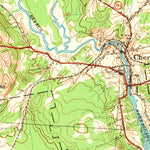United States Geological Survey Cherryfield, ME (1942, 62500-Scale) digital map