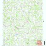 United States Geological Survey Cherryville, NC (2002, 24000-Scale) digital map