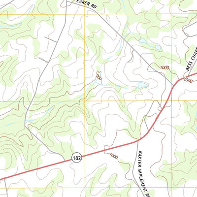 United States Geological Survey Cherryville, NC (2013, 24000-Scale) digital map