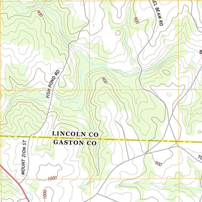United States Geological Survey Cherryville, NC (2013, 24000-Scale) digital map