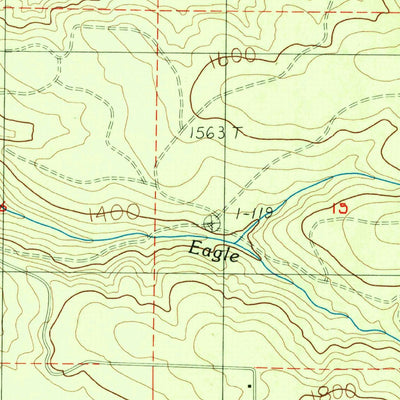 United States Geological Survey Cherryville, OR (1985, 24000-Scale) digital map
