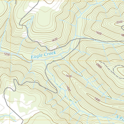 United States Geological Survey Cherryville, OR (2020, 24000-Scale) digital map