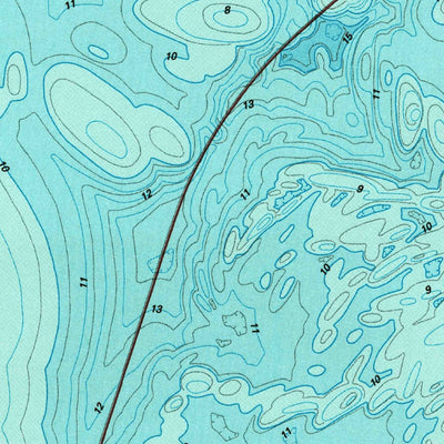 United States Geological Survey Chesapeake Channel, VA (1971, 24000-Scale) digital map