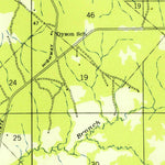 United States Geological Survey Chesbrough, LA (1949, 31680-Scale) digital map