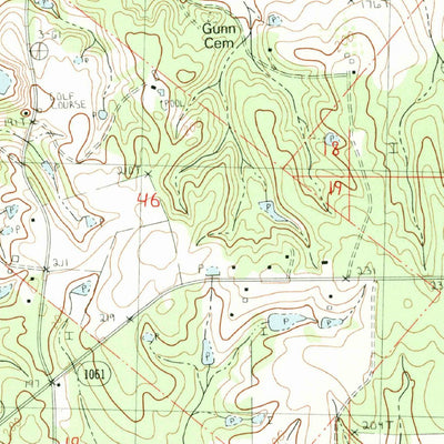 United States Geological Survey Chesbrough, LA (1983, 24000-Scale) digital map