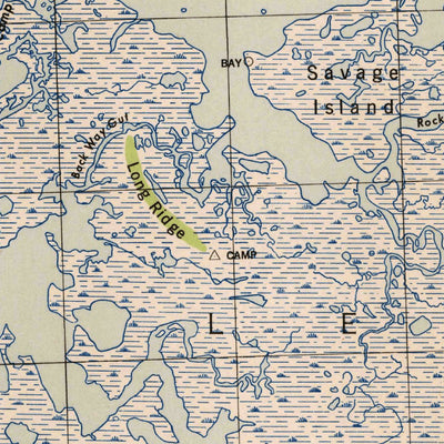United States Geological Survey Chesconessex, VA (1942, 31680-Scale) digital map
