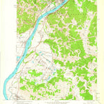 United States Geological Survey Cheshire, OH-WV (1958, 24000-Scale) digital map