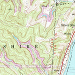 United States Geological Survey Cheshire, OH-WV (1968, 24000-Scale) digital map