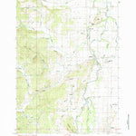 United States Geological Survey Cheshire, OR (1984, 24000-Scale) digital map