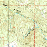 United States Geological Survey Cheshire, OR (1984, 24000-Scale) digital map
