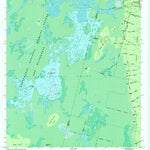 United States Geological Survey Chesser Island, GA (1994, 24000-Scale) digital map