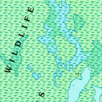 United States Geological Survey Chesser Island, GA (1994, 24000-Scale) digital map