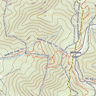 United States Geological Survey Chester Gap, VA (2022, 24000-Scale) digital map
