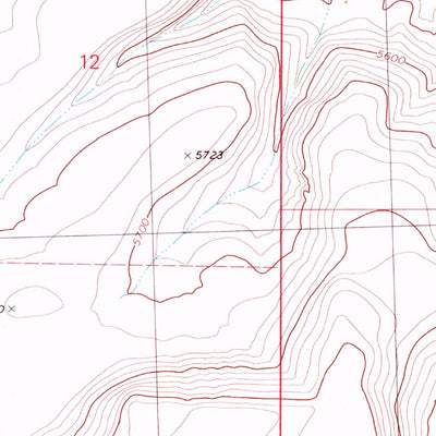 United States Geological Survey Chester Lyons Spring, NV (1979, 24000-Scale) digital map