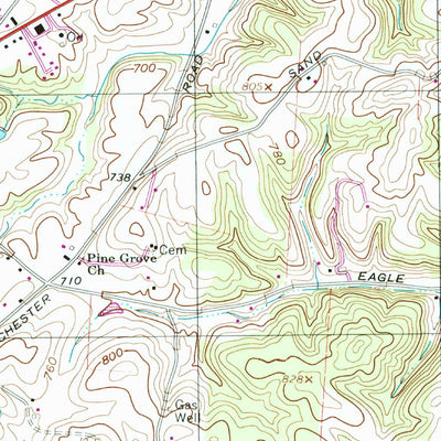 United States Geological Survey Chester, OH-WV (1994, 24000-Scale) digital map