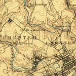 United States Geological Survey Chester, PA-NJ-DE (1896, 62500-Scale) digital map