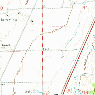United States Geological Survey Chester, UT (1966, 24000-Scale) digital map