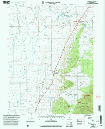 United States Geological Survey Chester, UT (2001, 24000-Scale) digital map