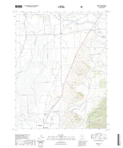 United States Geological Survey Chester, UT (2023, 24000-Scale) digital map