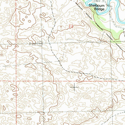 United States Geological Survey Chesterfield Flats, NE (1985, 24000-Scale) digital map