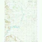 United States Geological Survey Chesterfield, ID (1981, 24000-Scale) digital map