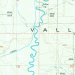 United States Geological Survey Chesterfield, ID (1981, 24000-Scale) digital map