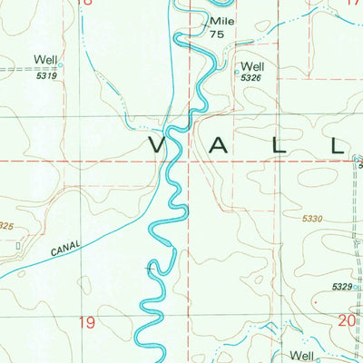 United States Geological Survey Chesterfield, ID (1981, 24000-Scale) digital map