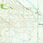 United States Geological Survey Chesterfield, ID (1981, 24000-Scale) digital map