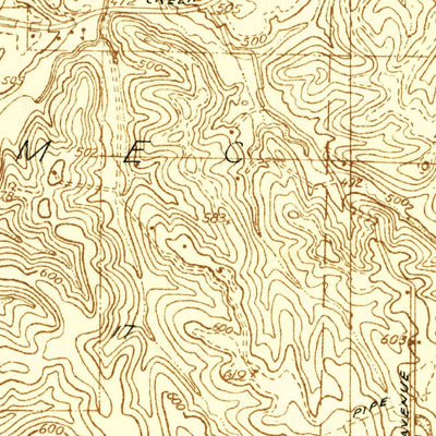 United States Geological Survey Chesterfield, MO (1932, 24000-Scale) digital map