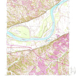 United States Geological Survey Chesterfield, MO (1954, 24000-Scale) digital map