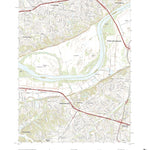 United States Geological Survey Chesterfield, MO (2021, 24000-Scale) digital map