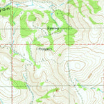 United States Geological Survey Chesterfield Reservoir, ID (1981, 24000-Scale) digital map