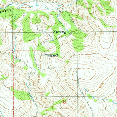 United States Geological Survey Chesterfield Reservoir, ID (1981, 24000-Scale) digital map