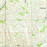 United States Geological Survey Chesterfield Reservoir, ID (1981, 24000-Scale) digital map