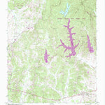 United States Geological Survey Chesterfield, TN (1950, 24000-Scale) digital map
