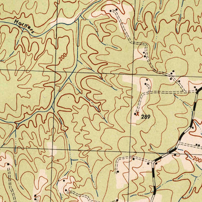 United States Geological Survey Chesterfield, VA (1943, 31680-Scale) digital map