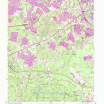 United States Geological Survey Chesterfield, VA (1963, 24000-Scale) digital map