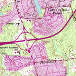 United States Geological Survey Chesterfield, VA (1963, 24000-Scale) digital map