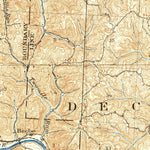 United States Geological Survey Chesterhill, OH (1904, 62500-Scale) digital map