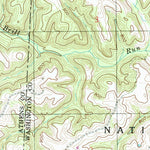 United States Geological Survey Chesterhill, OH (1994, 24000-Scale) digital map
