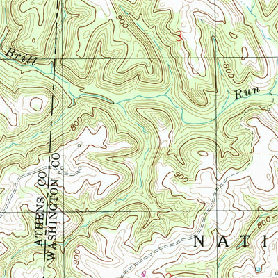 United States Geological Survey Chesterhill, OH (1994, 24000-Scale) digital map