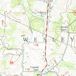 United States Geological Survey Chesterhill, OH (2002, 24000-Scale) digital map
