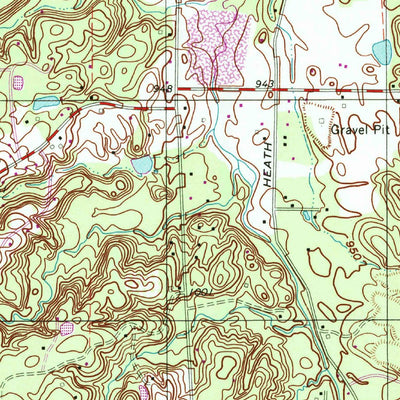 United States Geological Survey Chesterland, OH (1994, 24000-Scale) digital map