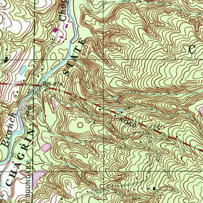 United States Geological Survey Chesterland, OH (1994, 24000-Scale) digital map