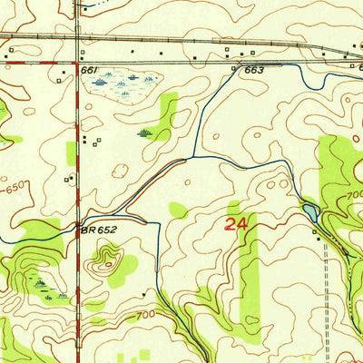 United States Geological Survey Chesterton, IN (1953, 24000-Scale) digital map
