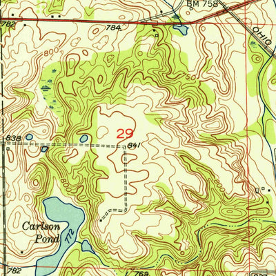 United States Geological Survey Chesterton, IN (1953, 24000-Scale) digital map