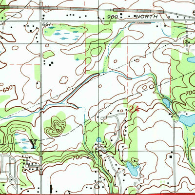 United States Geological Survey Chesterton, IN (1991, 24000-Scale) digital map